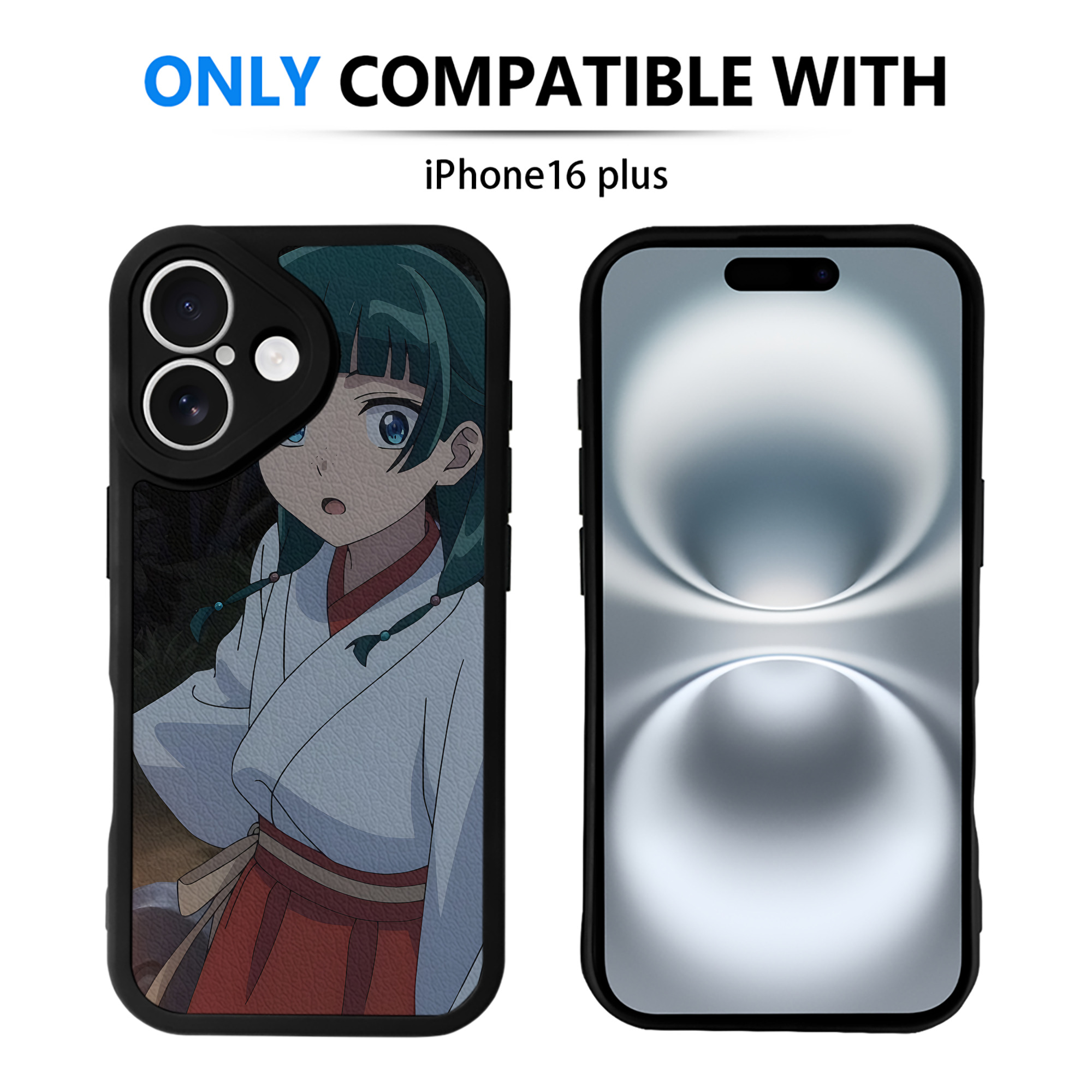 薬屋のひとりごと The Apothecary Diaries 【iPhone 16シリーズ対応】シリコンスマホケース（レザー調） 材質：シリコン